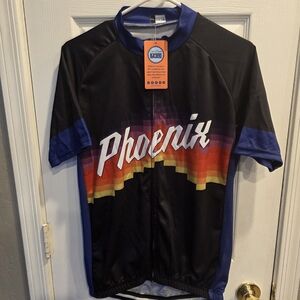 Phenix Men's Cycling Jersey - Black and Multicolor